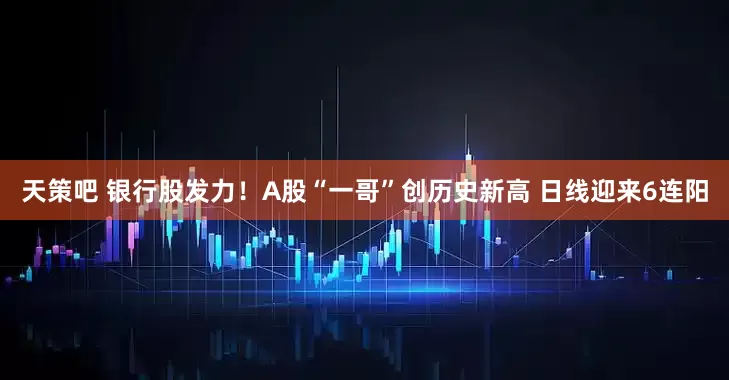 天策吧 银行股发力！A股“一哥”创历史新高 日线迎来6连阳