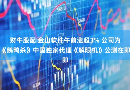 财牛股配 金山软件午前涨超3% 公司为《鹅鸭杀》中国独家代理《解限机》公测在即